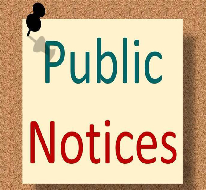 Public Notice